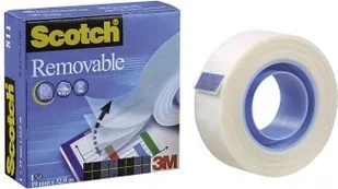 Scotch Taśma klejąca 19mm 33m mleczna SC5000 - Taśmy klejące - miniaturka - grafika 1
