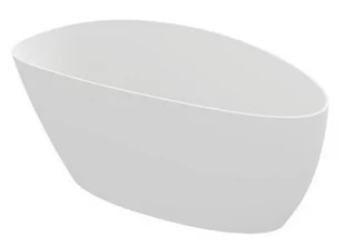 Omnires Marble+ Barcelona 157x71 biały połysk Barcelona156BP - Wanny - miniaturka - grafika 1