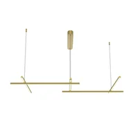 Lampy sufitowe - Lampa wisząca, nad stół, ledowa MOD278PL-L50G3K z serii RADIANCE - miniaturka - grafika 1