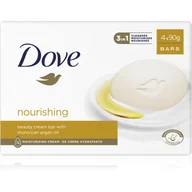 Mydła - Dove Cream Oil mydło w kostce z olejkiem arganowym 4x90 g - miniaturka - grafika 1