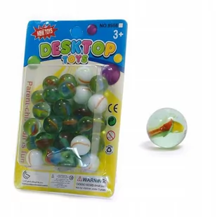 KULKI SZKLANE do procy 35szt OZDOBNE kuleczki - Gry planszowe - miniaturka - grafika 1