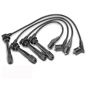 Kable wysokiego napięcia - Frankberg 4 x zestaw przewodów zapłonowych kompatybilny z Accent LC MC 1999-2010 Coupe GK 2002-2009 Getz TB 2002-2010 Matrix FC 2001-2010 Rio II JB 2005-2022 Cerato Elantra Replace# 27501-27501-26 D00 - miniaturka - grafika 1