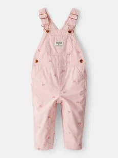 OshKosh Ogrodniczki w kolorze jasnoróżowym - Spodenki dla niemowląt - miniaturka - grafika 1