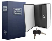 Akcesoria do monitoringu - Sejf Skrytka Metalowa Książka Słownik Na Klucz Snbsk-04 - miniaturka - grafika 1