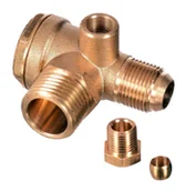 Akcesoria pneumatyczne - Zawór Zwrotny Do Kompresora Sprężarki 1/2 X 3/8 - miniaturka - grafika 1