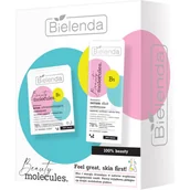Zestawy kosmetyków damskich - Bielenda zestaw Beauty Molecules: Krem 50ml + Serum-shot 30g - miniaturka - grafika 1