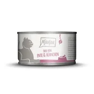 Mokra karma dla kotów - MjAMjAM mokra karma dla kota dorosłego, Duo 6x100 g Kurczak i kaczka - miniaturka - grafika 1