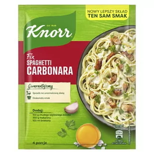 Knorr Fix Spaghetti Carbonara 38g - Przyprawy i zioła sypkie - miniaturka - grafika 1