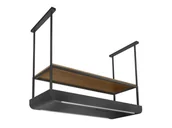 Okapy kuchenne - Nortberg Arne Wood 130 Black Matt - miniaturka - grafika 1