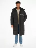 Kurtki męskie - Calvin Klein Płaszcz zimowy w kolorze czarnym - miniaturka - grafika 1