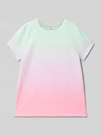 Koszulki dla dziewczynek - T-shirt o kroju regular fit z okrągłym dekoltem - miniaturka - grafika 1