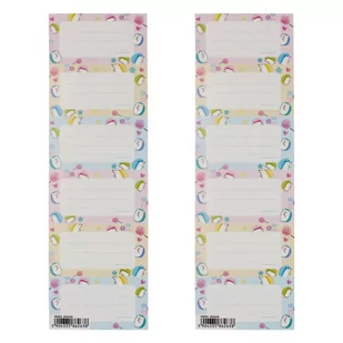 Naklejki Na Zeszyt Pastel Starpak 495026 - Szkolne artykuły papiernicze - miniaturka - grafika 1