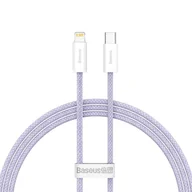 Kable USB - Baseus Dynamic 2 USB-C do Lightning, 20W, 1m fioletowy - miniaturka - grafika 1