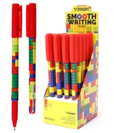 Długopisy - Długopis Vinson Klocki 0,7mm 20 szt DISPLAY - miniaturka - grafika 1