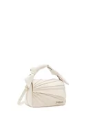 Torebki damskie - Desigual Women's Machina Phuket Mini Accessories PU Hand Bag, White, biały - miniaturka - grafika 1