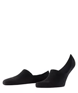 Koszulki męskie - FALKE Mężczyźni Stopki Step High Cut M IN Zrównoważona Bawełna niewidoczne jednokolorowe 1 Para, Czarny (Black 3000), 39-42 - miniaturka - grafika 1
