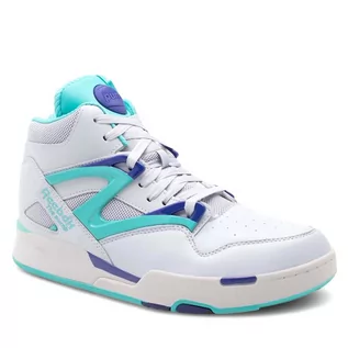 Półbuty męskie - Buty Reebok PUMP OMNI ZONE II HQ6866 Szary - grafika 1