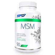 Witaminy i minerały dla sportowców - Suplement na stawy MSM 90 tabletek - miniaturka - grafika 1