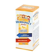 Przeziębienie i grypa - Aflofarm FARMACJA POLSKA SP Z O Polska HERBAPECT JUNIOR Syrop o smaku bananowym 120 g 9077946 - miniaturka - grafika 1