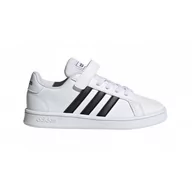 Buty dla dziewczynek - Buty dziecięce Grand Court 2.0 białe - miniaturka - grafika 1
