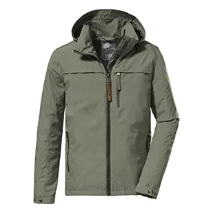 G.I.G.A. DX Męska kurtka funkcyjna / kurtka outdoorowa z zwijanym kapturem - GS 12 MN JCKT, jasnooliwkowa, 3XL, 38217-000 - Kurtki męskie - miniaturka - grafika 1