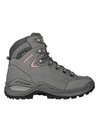 Buty trekkingowe damskie - LOWA Skórzane buty turystyczne "Renegade Evo GTX" w kolorze szarym - miniaturka - grafika 1