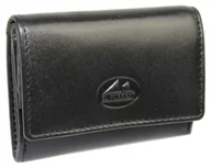 Portfele - Portfelik Uniwersalny Mała Sakieweczka Skórzana El Forrest (PL) MARS II Skóra Naturalna CZARNA 855 67 9,5 x 8 x 2 [cm] - miniaturka - grafika 1