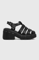 Sandały damskie - Melissa sandały MELISSA MEGAN AD kolor czarny M.33835.AK008 - miniaturka - grafika 1