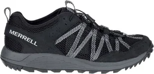 Buty trekkingowe męskie Merrell Wildwood Aerosport czarno-szare r. 42 - Buty trekkingowe męskie - miniaturka - grafika 1