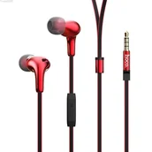 Słuchawki - HOCO M30 czerwone - miniaturka - grafika 1