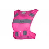 Rękawice do ćwiczeń - Rogelli damska kamizelka odblaskowa Manhattan, różowy, L/XL 890.603.L - miniaturka - grafika 1