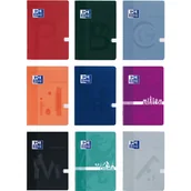 Zeszyty szkolne - Zestaw zeszytów A5 60k (9szt) j.polski matematyka biologia historia j.angielski geografia informatyka chemia fizyka OXFORD - miniaturka - grafika 1