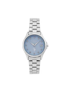 Zegarek U.S. Polo Assn. Zegarek Louise USP8339LB Srebrny - Zegarki męskie - miniaturka - grafika 1