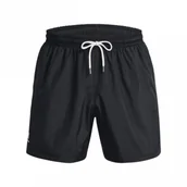 Spodenki męskie - Męskie spodenki Under Armour UA Essential Volley Short - czarne - miniaturka - grafika 1