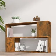 Regały - Szafka na książki, przydymiony dąb, 100x24x63 cm - miniaturka - grafika 1