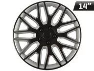 Kołpaki samochodowe - Kołpak Dakar black / silver 14", 1 szt. - miniaturka - grafika 1