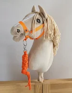 Zabawki i gry sportowe - Zestaw do Hobby Horse: kantar A3 + uwiąz ze sznurka - neon-orange - miniaturka - grafika 1
