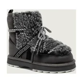 Śniegowce damskie - EMU Australia Śniegowce Blurred Teddy | shearling | skóra - miniaturka - grafika 1