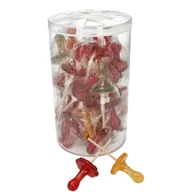 Gumy do żucia, lizaki, dropsy - LIZAK SMOCZEK 25G 40SZT LIZAK OWOCOWY W KSZTAŁCIE SMOCZKA - miniaturka - grafika 1