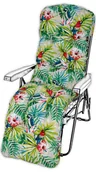 Poduszki ogrodowe - Poduszka Na Leżak Z Podnóżkiem Sr Flores - miniaturka - grafika 1