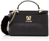 Torebki damskie - Love Moschino Jc4389pp0fko00 damska torba na ramię, czarna - miniaturka - grafika 1