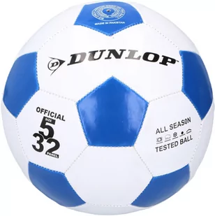 Dunlop Piłka nożna do nogi r.5 E-10184-RED - Piłka nożna - miniaturka - grafika 1