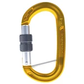 Sprzęt wspinaczkowy - Karabinek wspinaczkowy SINGING ROCK Oxy Screw BC gold - miniaturka - grafika 1