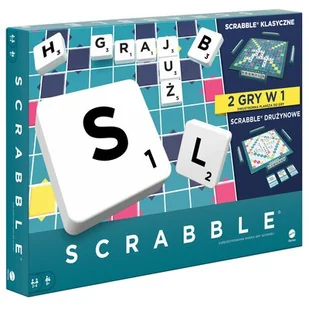 Gra planszowa SCRABBLE Original HXM53 - Gry planszowe - miniaturka - grafika 1