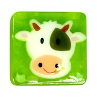 Kosmetyki kąpielowe dla dzieci - Chlapu Chlap Mydełko żelowe w kostce o zapachu borówki 60 g - mydło - miniaturka - grafika 1