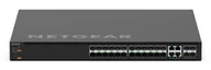Switche - NETGEAR MSM4328F Zarządzany L3 10G Ethernet (100/1000/10000) 1U Czarny MSM4328F-100NES - miniaturka - grafika 1