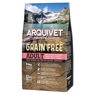 Arquivet GRAIN FREE z łososiem 12 kg - Sucha karma dla psów - miniaturka - grafika 1