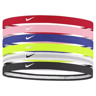 Opaska NIKE Y SWOOSH SPORT HEADBANDS 6 PK - Ozdoby do włosów - miniaturka - grafika 1