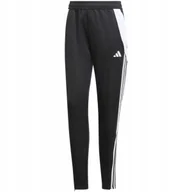 Spodnie damskie - Spodnie damskie adidas Tiro 24 Training czarne XS - miniaturka - grafika 1