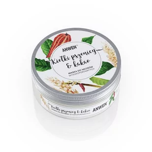 Anwen Anwen Kiełki Pszenicy i Kakao Maska Do Włosów Wysokoporowatych 200ml - Maski do włosów - miniaturka - grafika 1